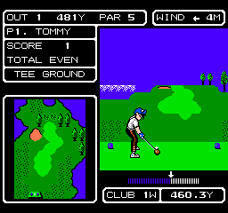 Fighting Golf (Japan) In game screenshot